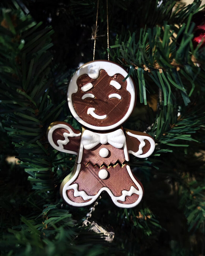 Eglītes rotājums - piparkūku vīriņš